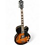 Used Ibanez AF75 Sunburst Hollow Body Electric Guitar Sunburst