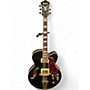 Used Ibanez AF75G Black Hollow Body Electric Guitar Black