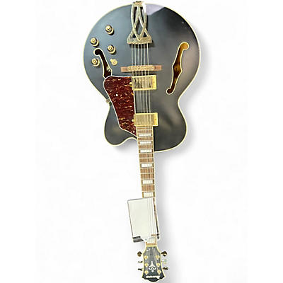 Used Ibanez AF75G Gunmetal Gray Hollow Body Electric Guitar