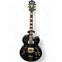 Used Ibanez AF75GBKF Black Hollow Body Electric Guitar Black