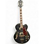Used Ibanez AF75GBKF Satin Black Hollow Body Electric Guitar Satin Black