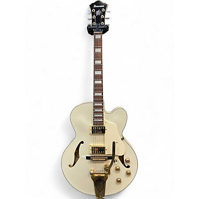 Used Ibanez AF75TDG IVORY Hollow Body Electric Guitar