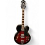 Used Ibanez AF75TRS1205 Candy Red Burst Hollow Body Electric Guitar Candy Red Burst