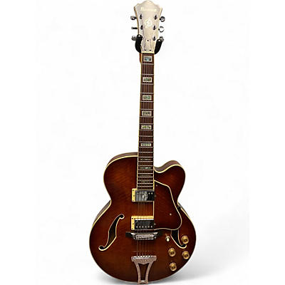 Used Ibanez AF85 Vintage Sunburst Hollow Body Electric Guitar