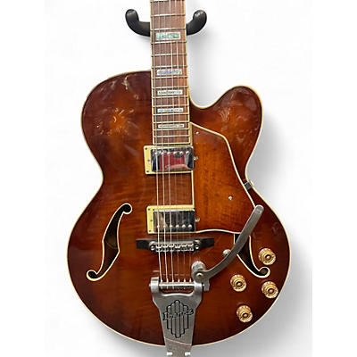 Used Ibanez AF85 Vintage Sunburst Solid Body Electric Guitar