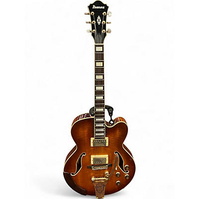 Used Ibanez AF85TDG Violin Sunburst Hollow Body Electric Guitar