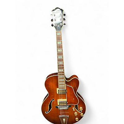 Used Ibanez AF86 2 Color Sunburst Hollow Body Electric Guitar