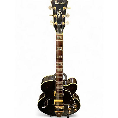 Used Ibanez AF95 Black Hollow Body Electric Guitar