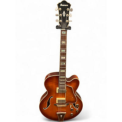 Used Ibanez AF95 Sunburst Hollow Body Electric Guitar