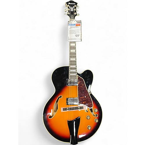 Used Ibanez AF95 Tobacco Burst Hollow Body Electric Guitar Tobacco Burst