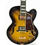 Used Ibanez Used Ibanez AF95 yellow sunburst Hollow Body Electric Guitar yellow sunburst