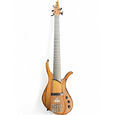 Used Ibanez AFR 105 Walnut Electric Bass Guitar