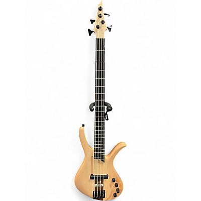 Used Ibanez AFR4FMP Natural Flamed Maple Electric Bass Guitar