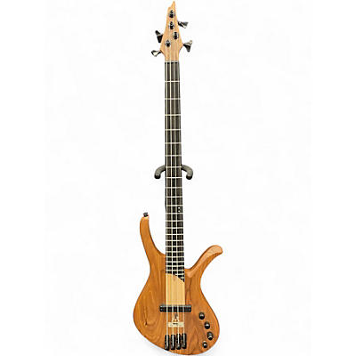 Used Ibanez AFR4FMP Natural Flamed Maple Electric Bass Guitar