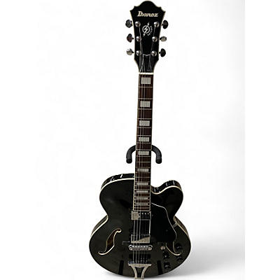 Used Ibanez AFS75 ARTCORE Black Hollow Body Electric Guitar