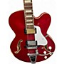 Used Ibanez AFS75 TRAD Crimson Red Trans Hollow Body Electric Guitar Crimson Red Trans
