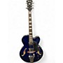 Used Ibanez AFS75T Artcore Bigsby Trans Blue Hollow Body Electric Guitar Trans Blue