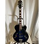 Used Ibanez Used Ibanez AFS75T Artcore Blue Hollow Body Electric Guitar Blue