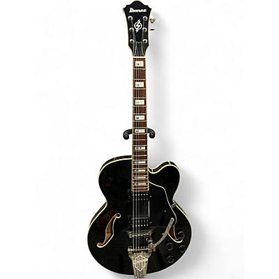 Used Ibanez AFS78T ARTCORE SPARKLE BLACK Hollow Body Electric Guitar