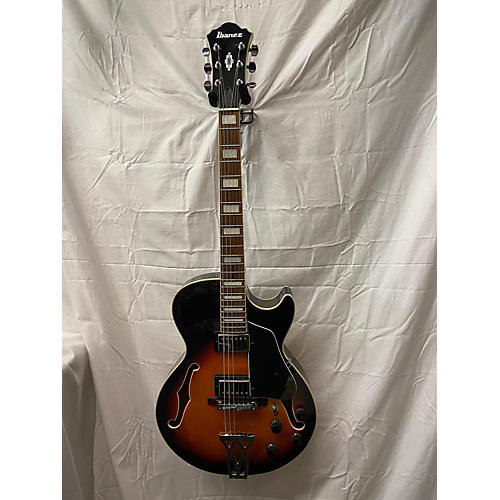 Ibanez Used Ibanez AG75 Artcore 2 Color Sunburst Hollow Body Electric Guitar 2 Color Sunburst