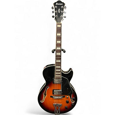 Used Ibanez AG75 Artcore 2 Color Sunburst Hollow Body Electric Guitar
