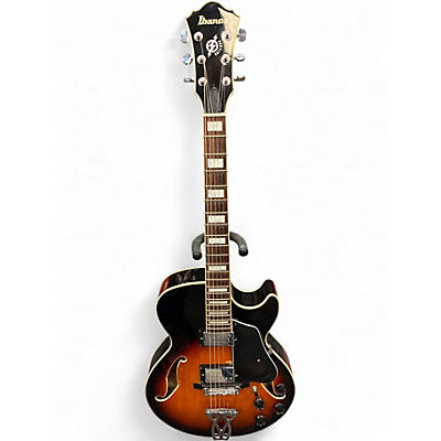 Used Ibanez AG75 Artcore 2 Color Sunburst Hollow Body Electric Guitar