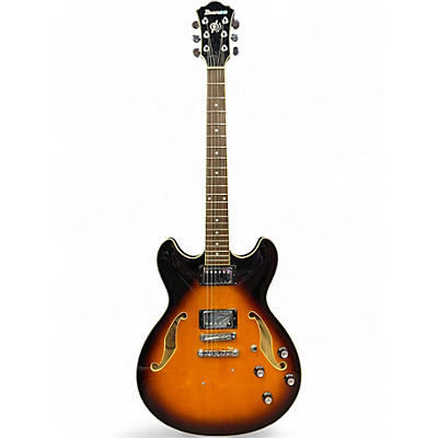 Used Ibanez AG75 Artcore 3 Tone Sunburst Hollow Body Electric Guitar