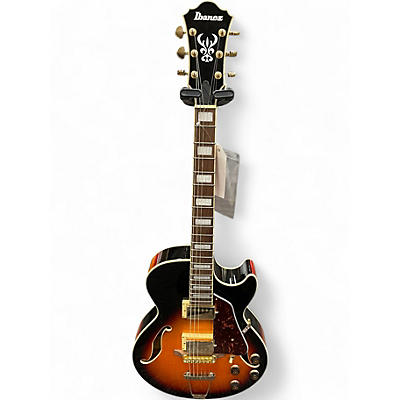 Used Ibanez AG75 Artcore Orange Hollow Body Electric Guitar