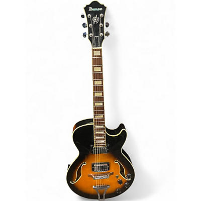 Used Ibanez AG75 Artcore SUNBURST Hollow Body Electric Guitar