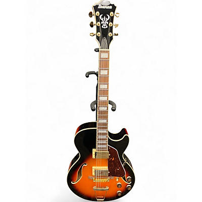 Used Ibanez AG75 Artcore Sunburst Hollow Body Electric Guitar