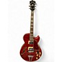Used Ibanez AG85 Red Hollow Body Electric Guitar Red