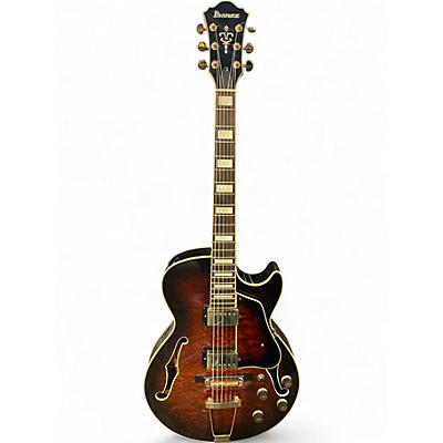 Used Ibanez AG95 Artcore Expressionist Brown Hollow Body Electric Guitar