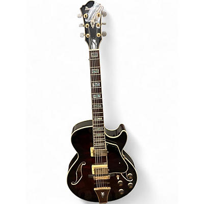 Used Ibanez AG95 Artcore Expressionist DARK BROWN SUNBURST Hollow Body Electric Guitar