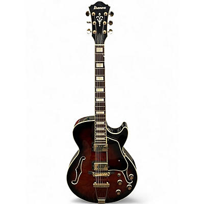 Used Ibanez AG95 Artcore Expressionist Dark Amber Hollow Body Electric Guitar