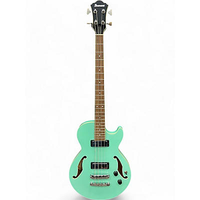 Used Ibanez AGB260 Seafoam Green Electric Bass Guitar