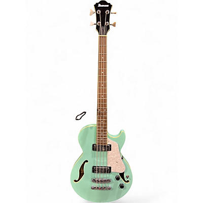 Used Ibanez AGB260 Seafoam Green Electric Bass Guitar