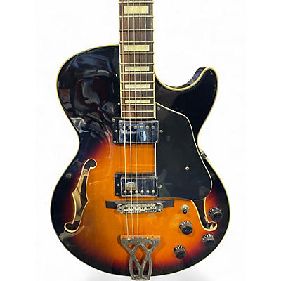 Used Ibanez AGF75 Hollowbody Tobacco Sunburst Hollow Body Electric Guitar