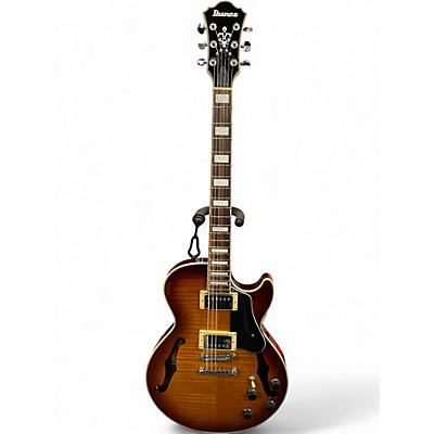 Used Ibanez AGS73FM VIOLIN BURST Hollow Body Electric Guitar