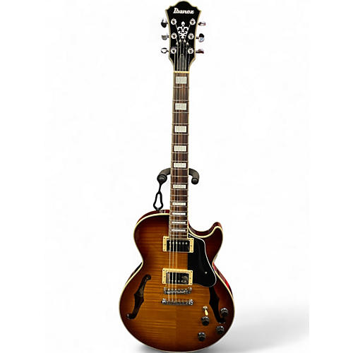 Used Ibanez AGS73FM VIOLIN BURST Hollow Body Electric Guitar VIOLIN BURST