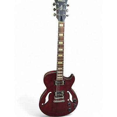 Used Ibanez AGS83BZ WINE RED FLAT Hollow Body Electric Guitar
