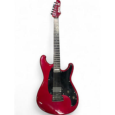 Used Ibanez AH10 Red Solid Body Electric Guitar