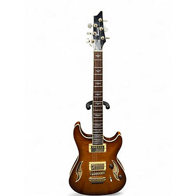 Used Ibanez AJD91 Violin Sunburst Hollow Body Electric Guitar