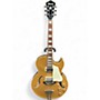 Used Ibanez AK75D Gold Hollow Body Electric Guitar Gold
