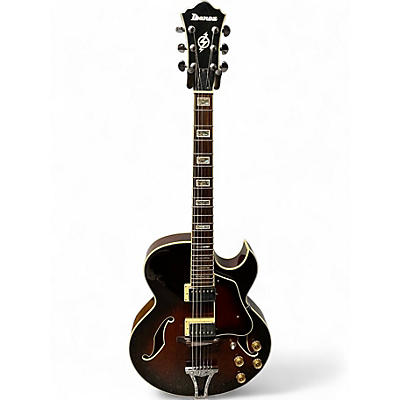 Used Ibanez AK85-DVS Tobacco Hollow Body Electric Guitar