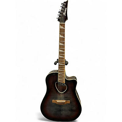 Used Ibanez ALT30 Altstar Charcoal Acoustic Electric Guitar