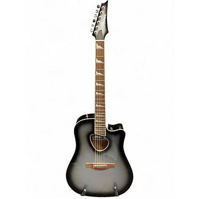 Used Ibanez ALT30 Altstar Silverburst Acoustic Electric Guitar