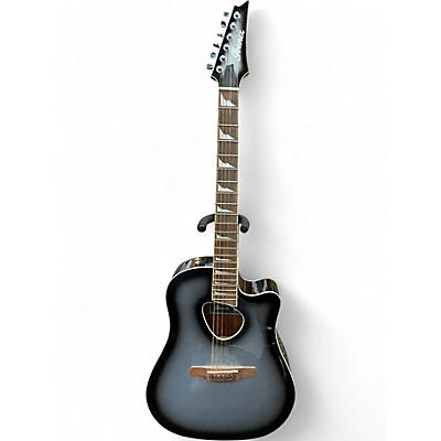 Used Ibanez ALT30 Altstar Silverburst Acoustic Electric Guitar