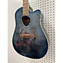 Used Ibanez Used Ibanez ALT30FM Doom Blue Burst Acoustic Electric Guitar Doom Blue Burst