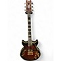 Used Ibanez AM153 Brown Sunburst Hollow Body Electric Guitar Brown Sunburst