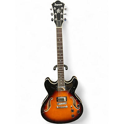 Used Ibanez AM50 Tobacco Burst Hollow Body Electric Guitar